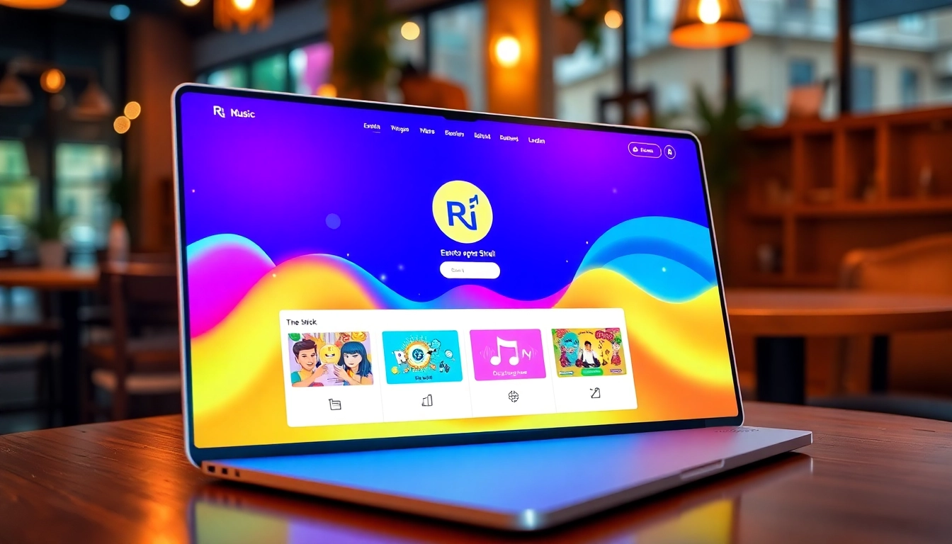 Engage with 汽水音乐网页版 on a vibrant digital interface showcasing music selection.