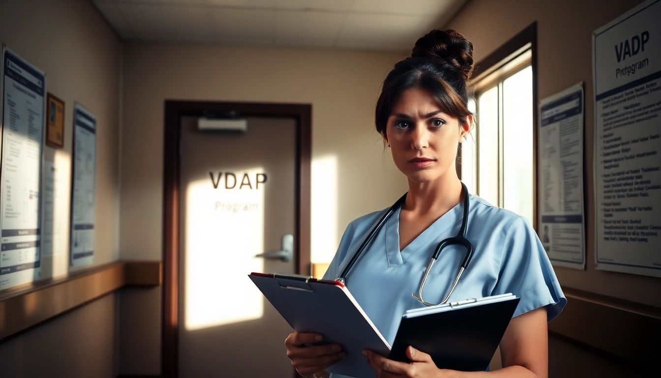 Visual representation of the Problems with VDAP for Alabama Nurses highlighting emotional impact of rehabilitation.