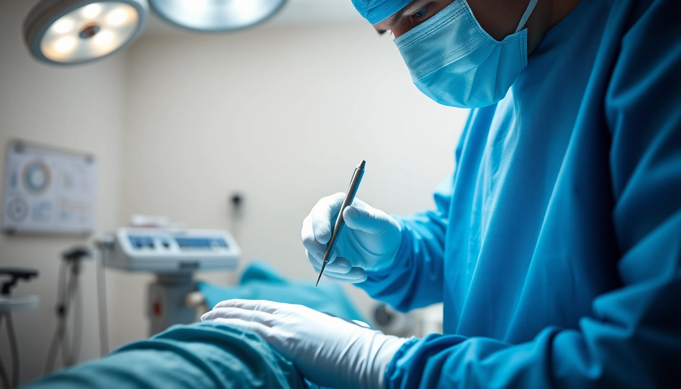 Handchirurgie Braunschweig: Professionelle Handoperation in moderner Klinikumgebung.